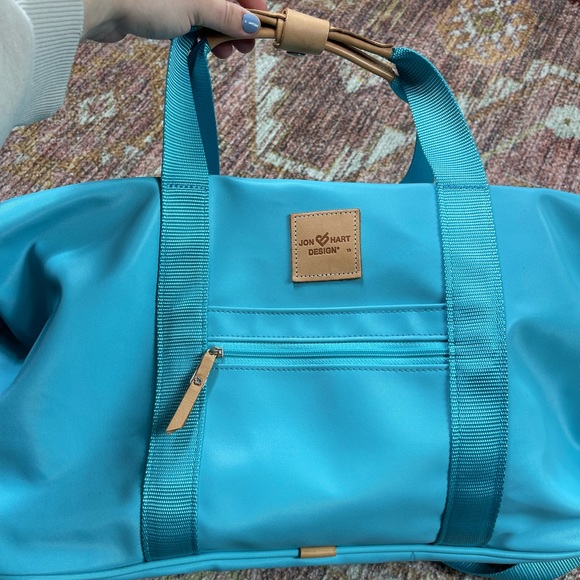 Jon Hart Design Bags Jon Hart Design Weekender Duffle Bag Blue